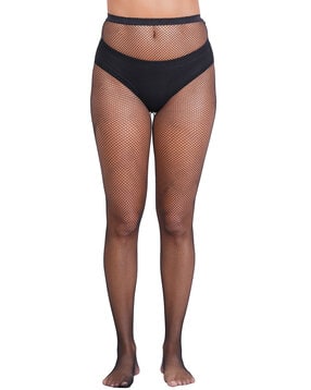 liigne Women Lace Stockings with Elasticated Waist-picture-15