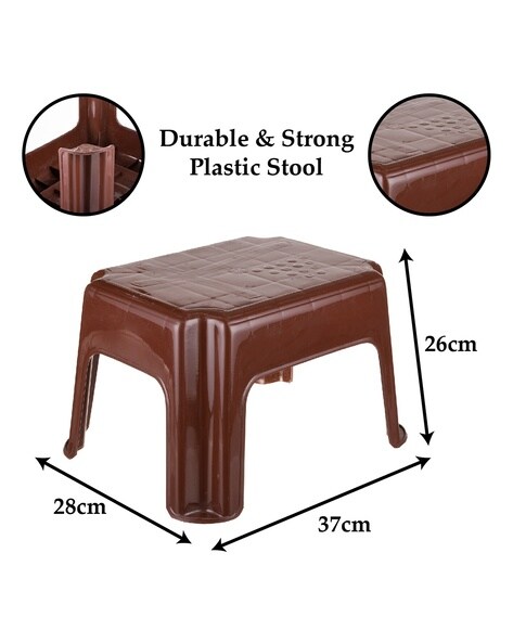 Sitting discount plastic stool