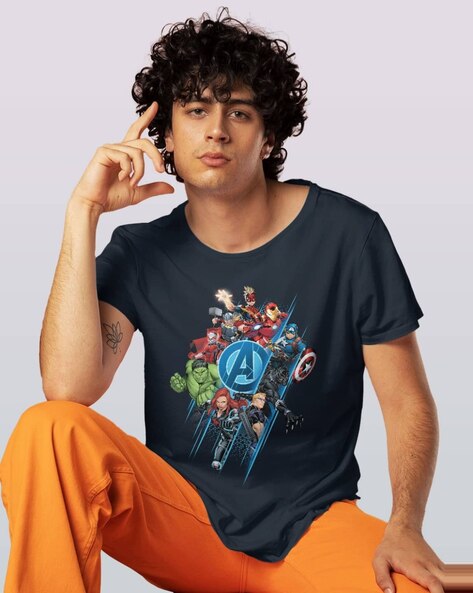 Mens 2025 avengers shirt