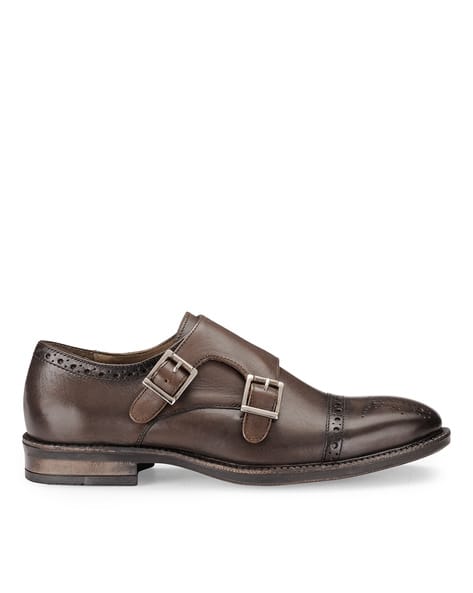 TEAKWOOD LEATHERS Men Cut Out Slip-On Shoes