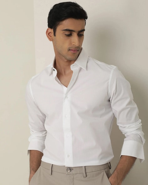 Buy White Shirts for Men by MISCHIEF MONKEY Online