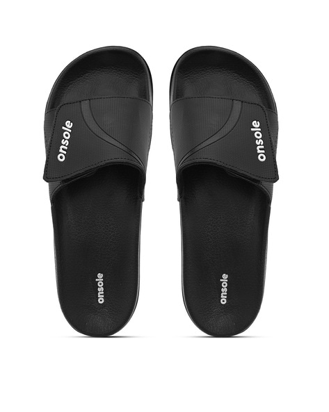 Buy Black Flip Flop Slippers for Men by ONSOLE Online Ajio