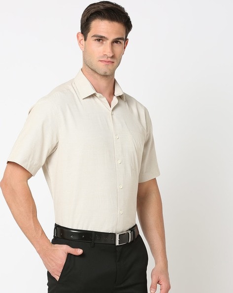 John Players Men Regular Fit Shirt