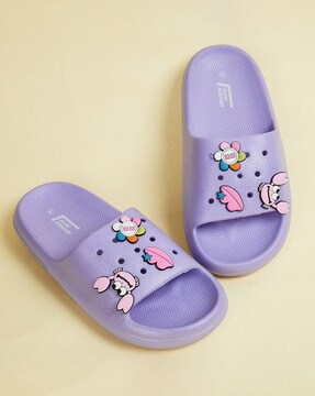 Girls online simple slippers