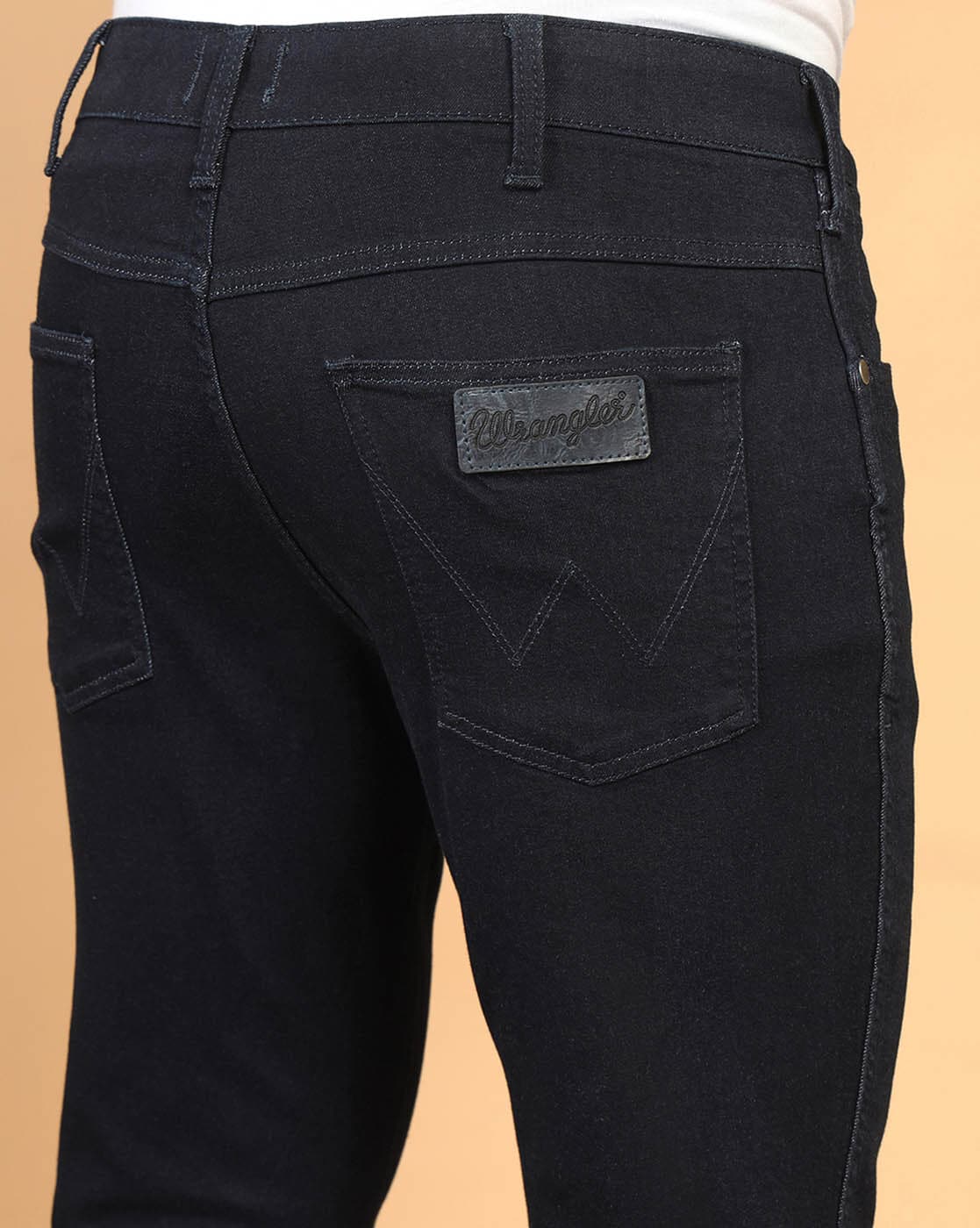 Wrangler Black Regular Fit Men Denim Jeans at Rs 500/piece, Wrangler Denim  Clothing in Mohali