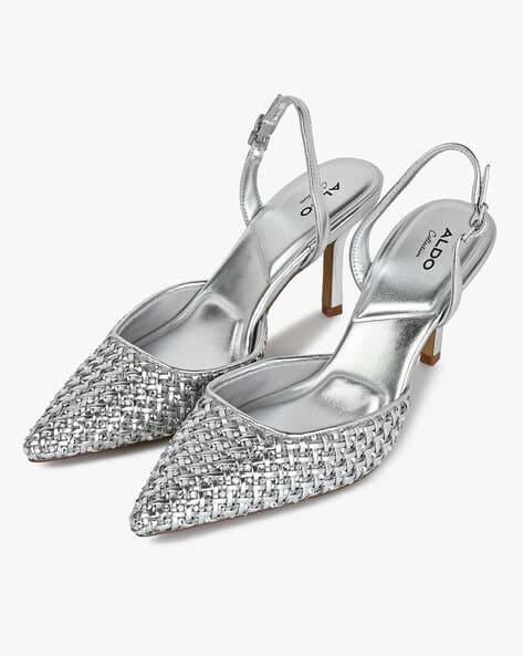 Buy Silver Heeled Sandals for Women by ALDO Online