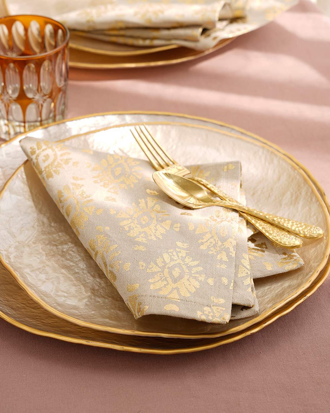 Buy Beige Table Napkins, Coasters & Placemats for Home & Kitchen