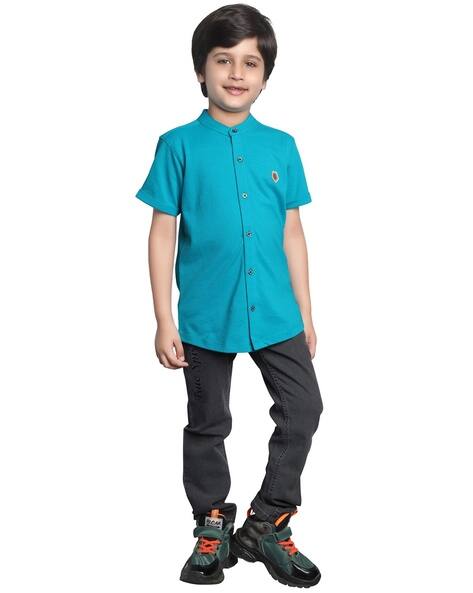 boys slim fit shirts