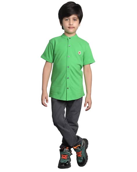 boys slim fit shirts