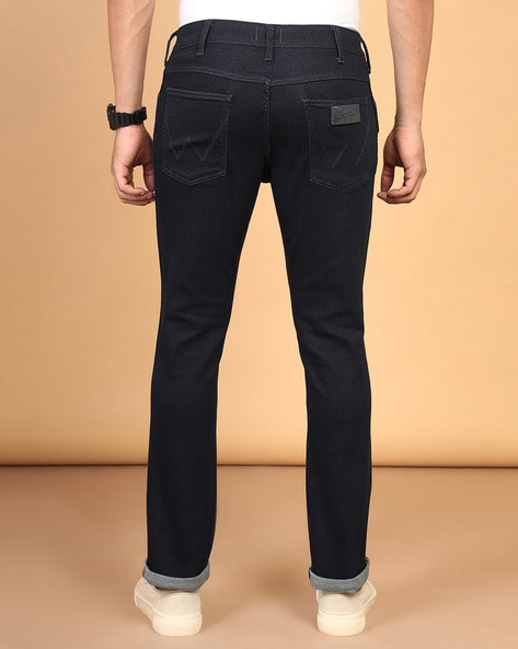 Wrangler black sales jeans relaxed fit