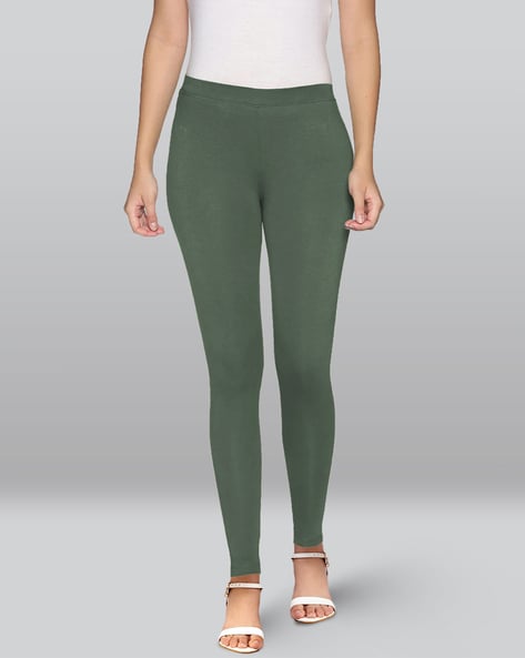 Buy Sea Green Leggings for Women by LYRA Online