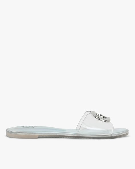 Women Round-Toe Slip-On Flat Sandals