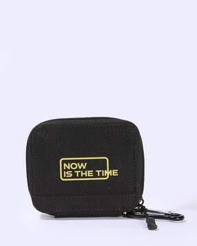 yousta Men Typographic Print Zip-Around Card Case-picture-28