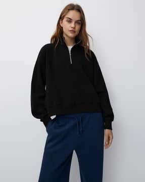 RUFFLOG HALF ZIP SWEATSHIRT【M】 -288Wx360H-466897377-black-