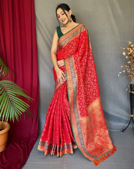 Buy Blue Sarees for Women by VISIT WEAR Online | Ajio.com