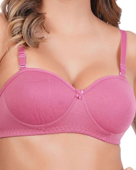 pink padded bralette