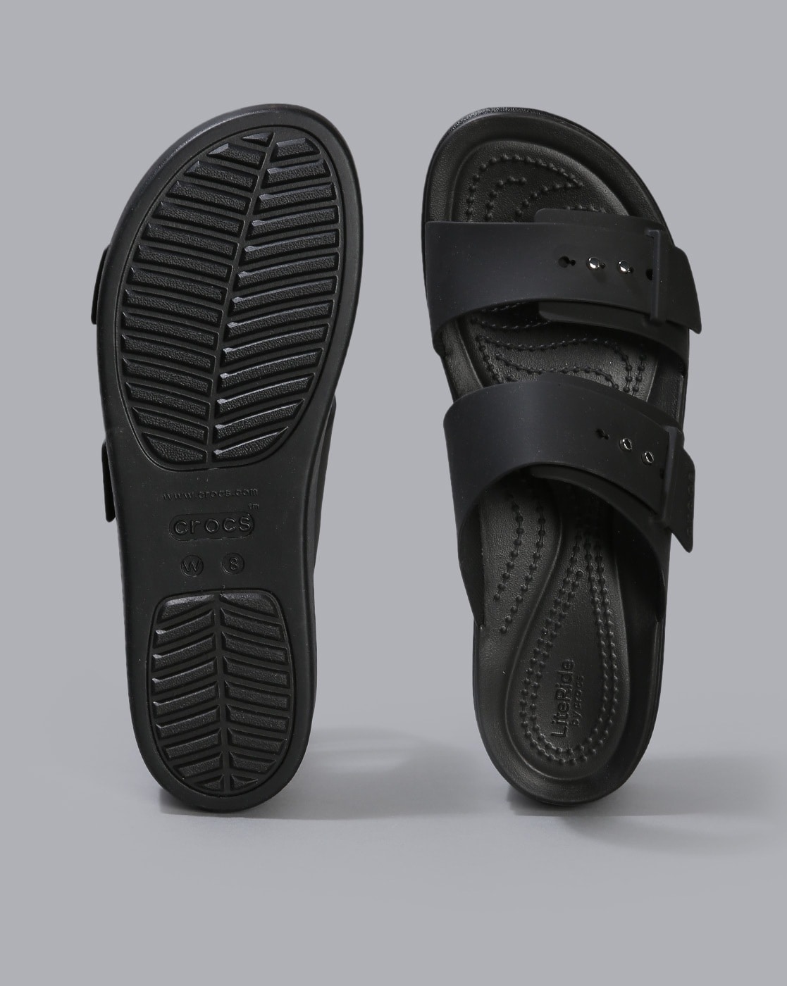 Bayaband Black/White Unisex Clog - Crocs™ India