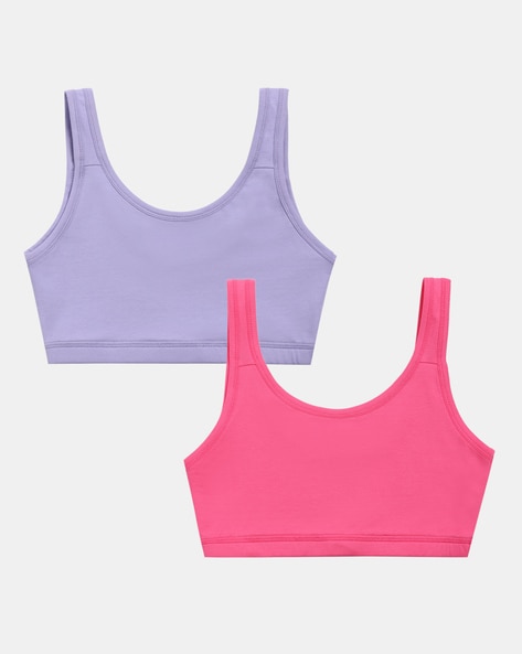 Buy Purple & Pink Bras & Bralettes for Girls by Sillysally Online