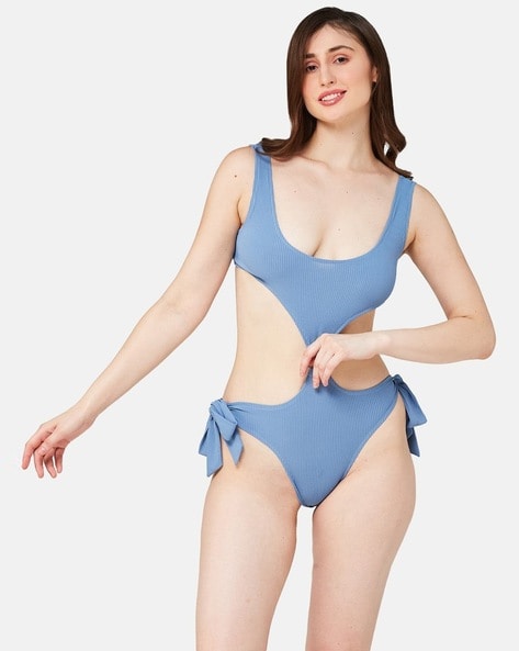 Buy Blue Swimwear for Women by Zerokaata Online
