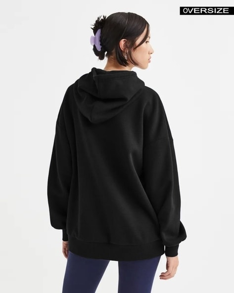 Buy Black Sweatshirt & Hoodies for Women by MISCHIEF MONKEY Online