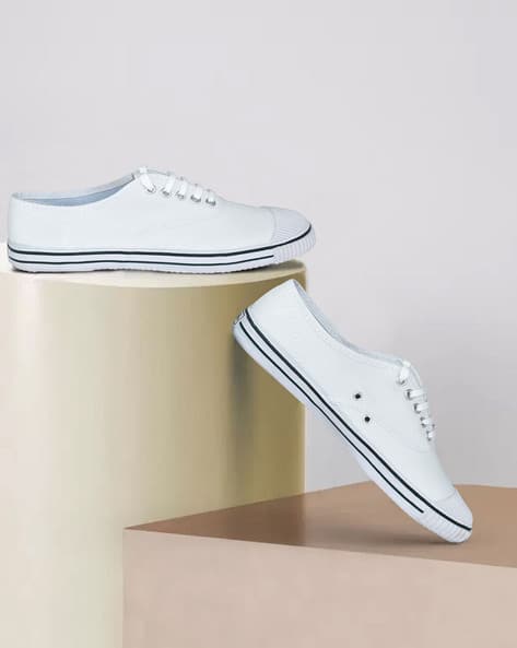 Boys Round-Toe Lace-Up Shoes