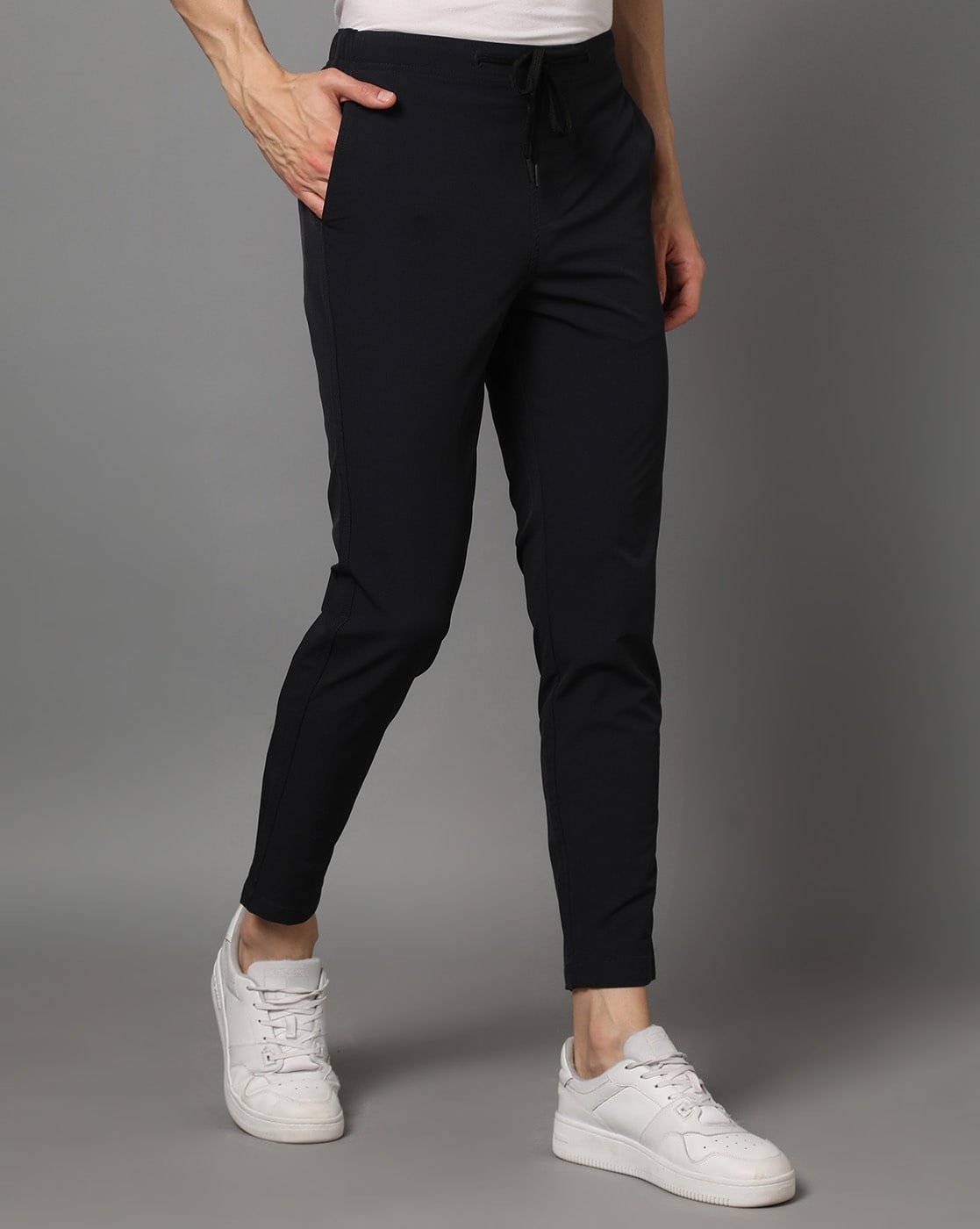 Buy Navy Blue Track Pants for Men by MUFTI Online Ajio