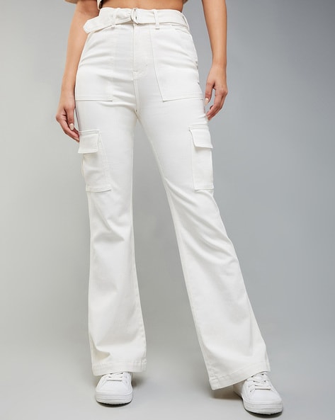Buy White Jeans & Jeggings for Women by Dolce Crudo Online