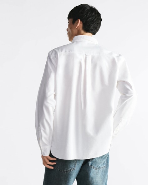 Full-Sleeves Button-Down Collar Shirt