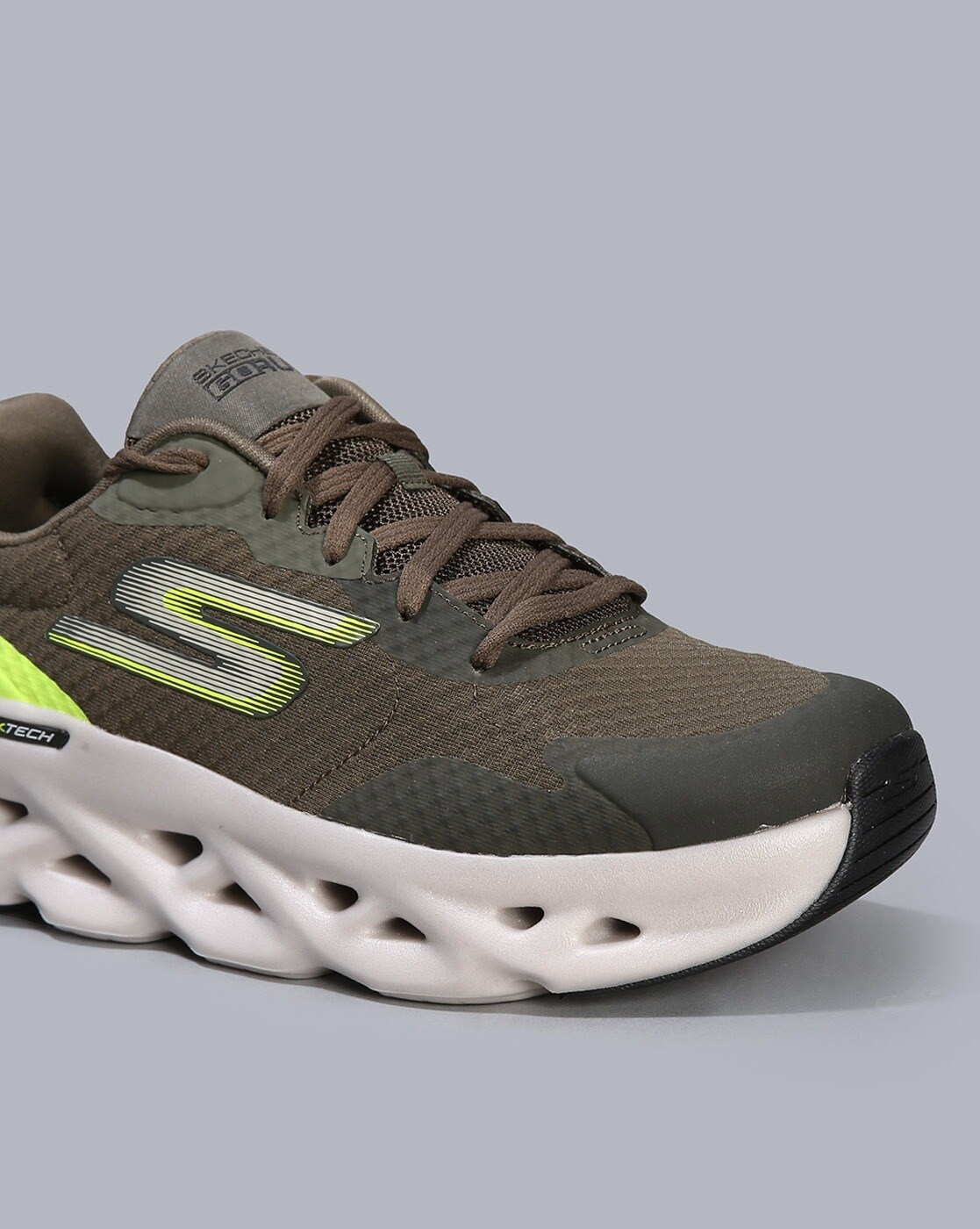 Buy Olive Green Sports Shoes for Men by Skechers Online Ajio