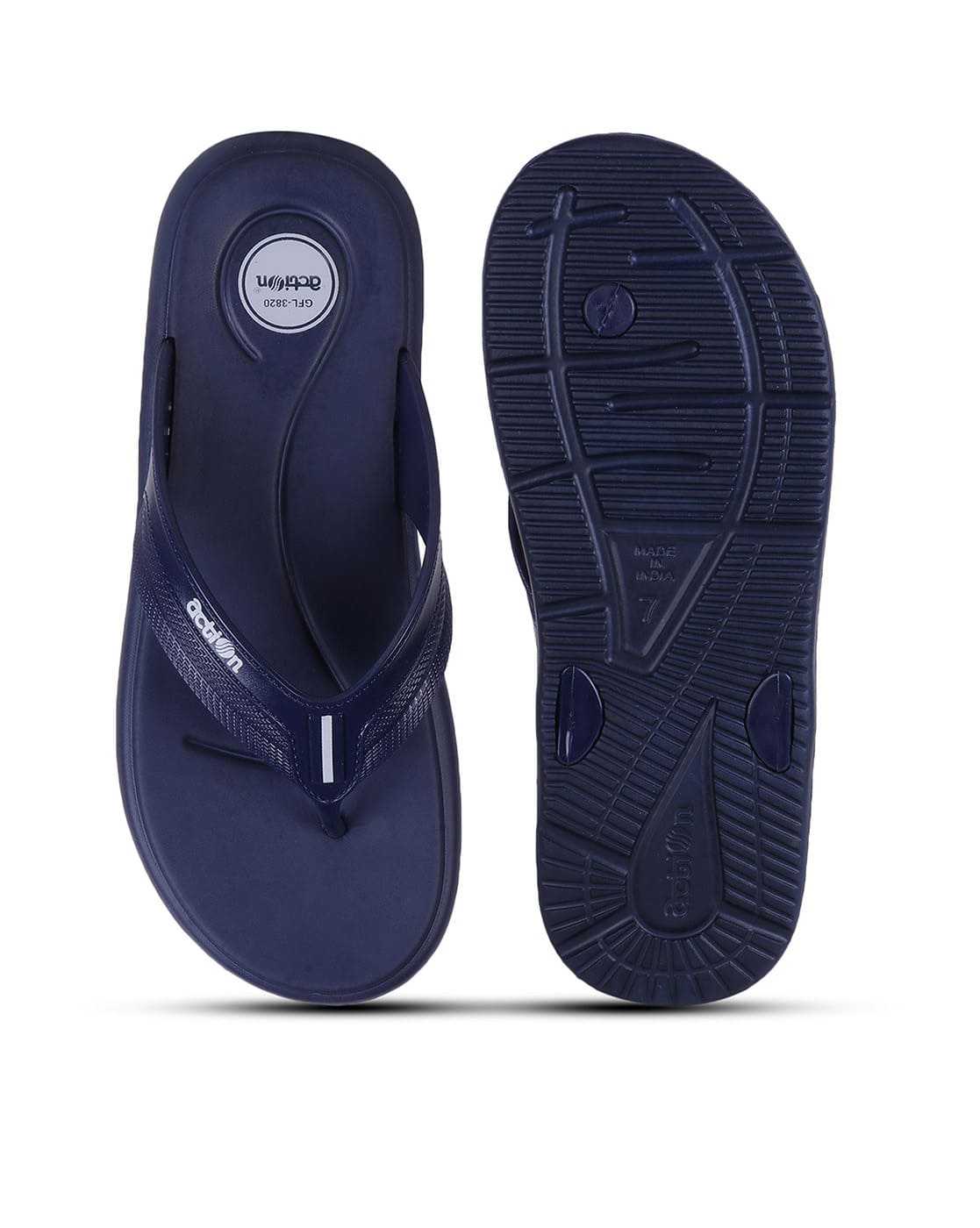 Gfl Action Flip Flops Flip Flops T-Strap Slippers With Open Toes