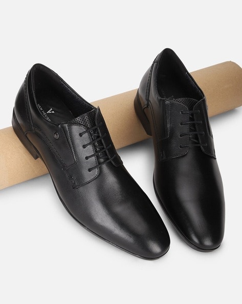 Van Heusen Men Plain-Toe Derby Shoes