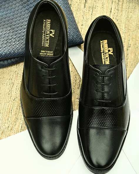 Buy Black Formal Shoes for Men by FASHION VICTIM Online