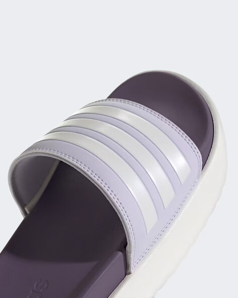 Adidas best sale platform sliders