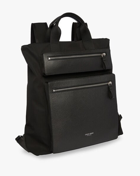 バッグ GIORGIO ARMANI backpack archive Buy GIORGIO ARMANI Recycled Nylon Backpack with Logo Detailing