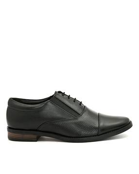 fashion victim Men Round-Toe Derbys with Lace Fastening-picture-30