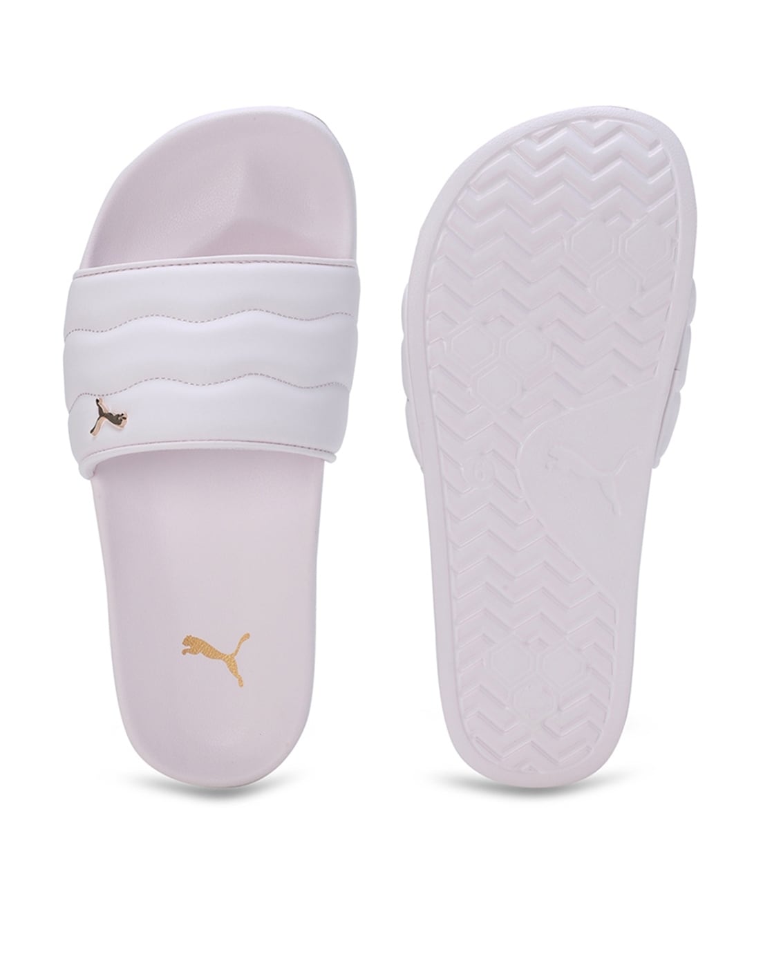 Puma outlet pink slippers