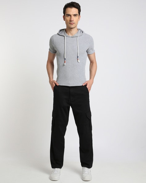 Buy Black Trousers & Pants for Men by ALTHEORY Online