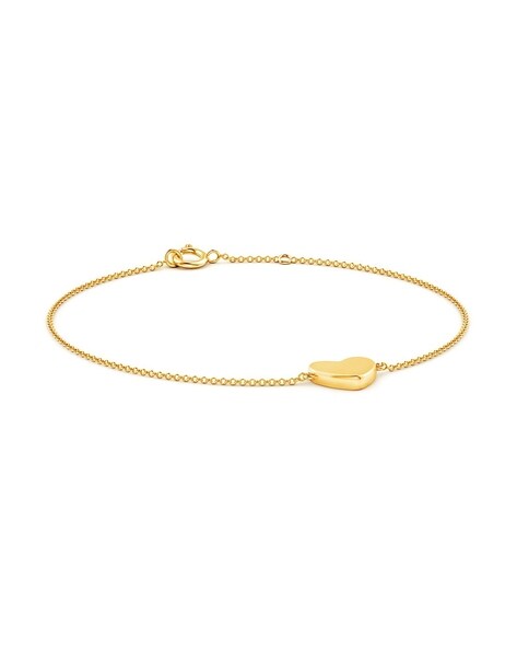 14K White and Yellow Gold Ladies Link Bracelet - Nazar's & Co. Jewelers