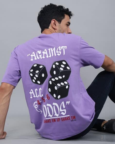 Buy Lavender Tshirts for Men by STARFOX Online | Ajio.com