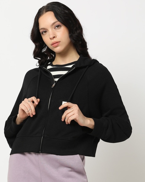 Powerhouse Zip Up Hoodie - Black | Women's Jackets + Coats | Sweaty Betty