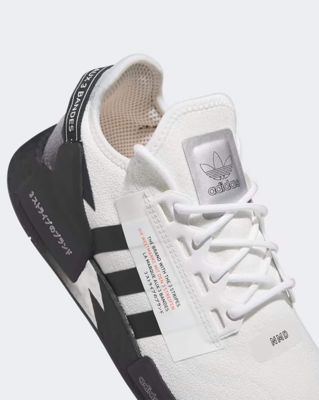 Buy Adidas Originals Lace-Up Sneakers White Black