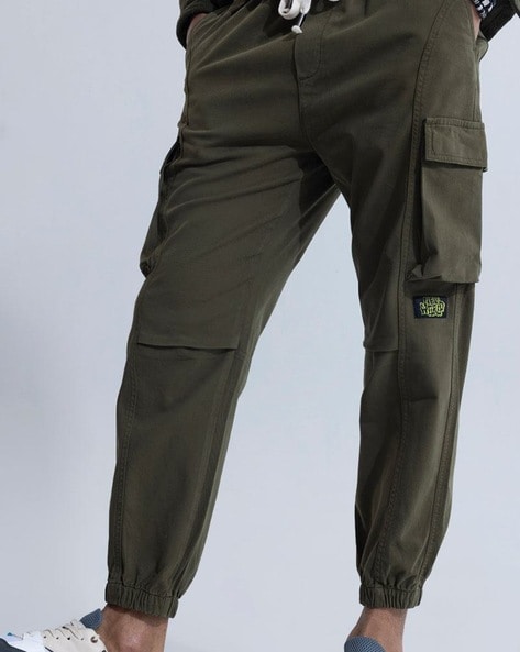 Buy Charcoal Grey Track Pants for Men by Teamspirit Online | Ajio.com