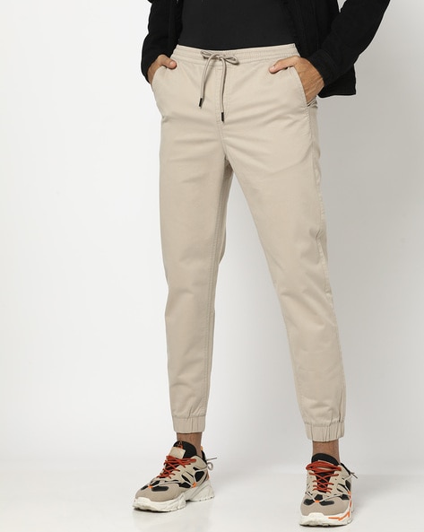 Mens cropped jogger pants online