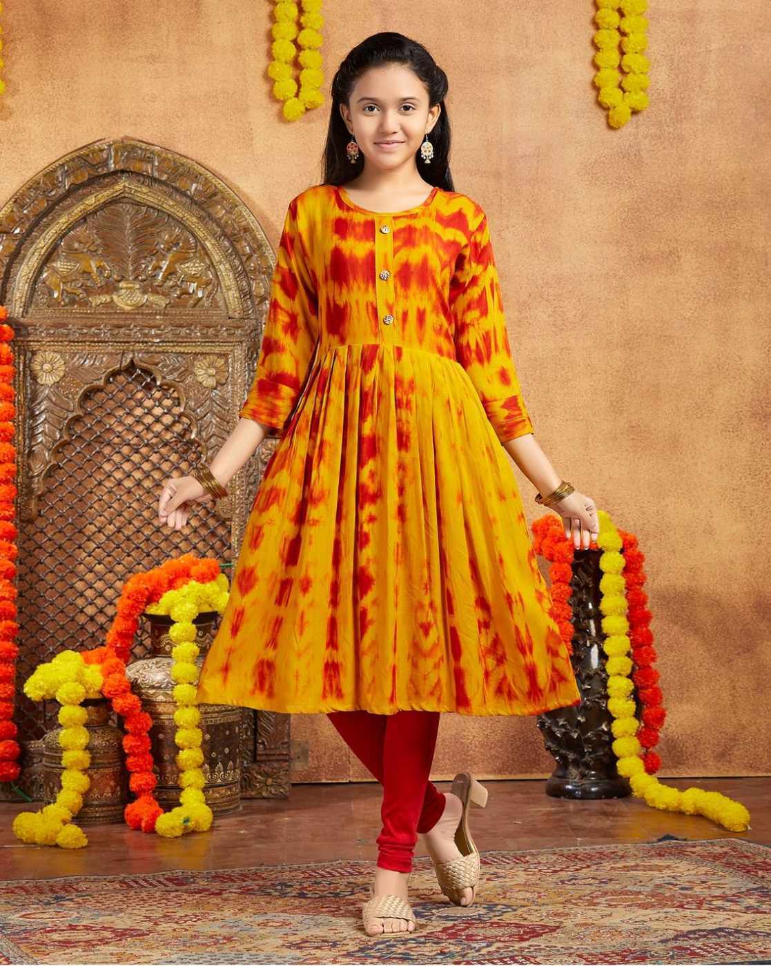 Buy online Ethnic Yellow Stylish Kurti With White Pant from ethnic wear for  Women by Forever Fashion for ₹2050 at 40% off | 2024 Limeroad.com