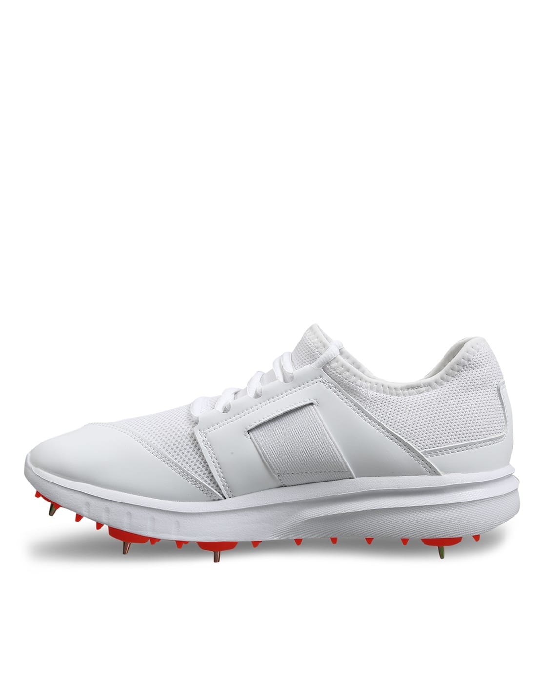 Buy ADIDAS Howzat Spike 20 Lace-Up Cricket Shoes | White Color Men