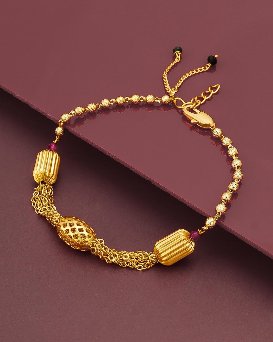 Modern Gold Bracelet – RANKA JEWELLERS