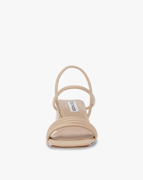 Buy Beige Heeled Sandals for Women by STEVE MADDEN Online Ajio