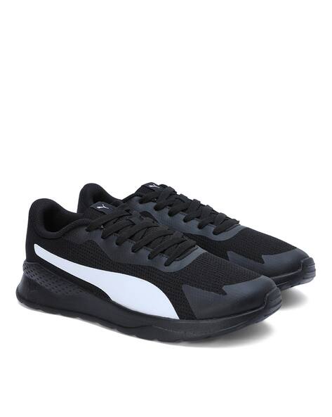 Puma Perforated Low-Top Lace-Up Sneakers