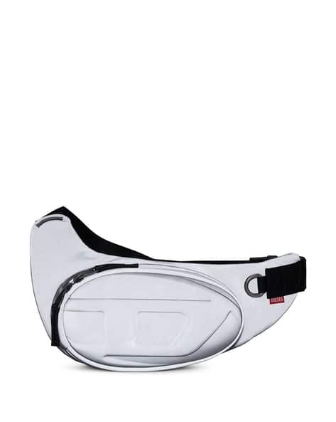 Buy Silver-Toned Fashion Bags for Men by DIESEL Online | Ajio.com