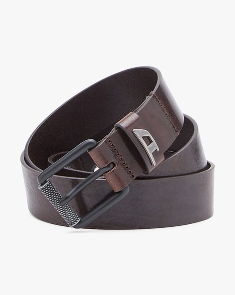 Buy DIESEL B-Archive Belt with Pin Buckle Closure | Brown Color